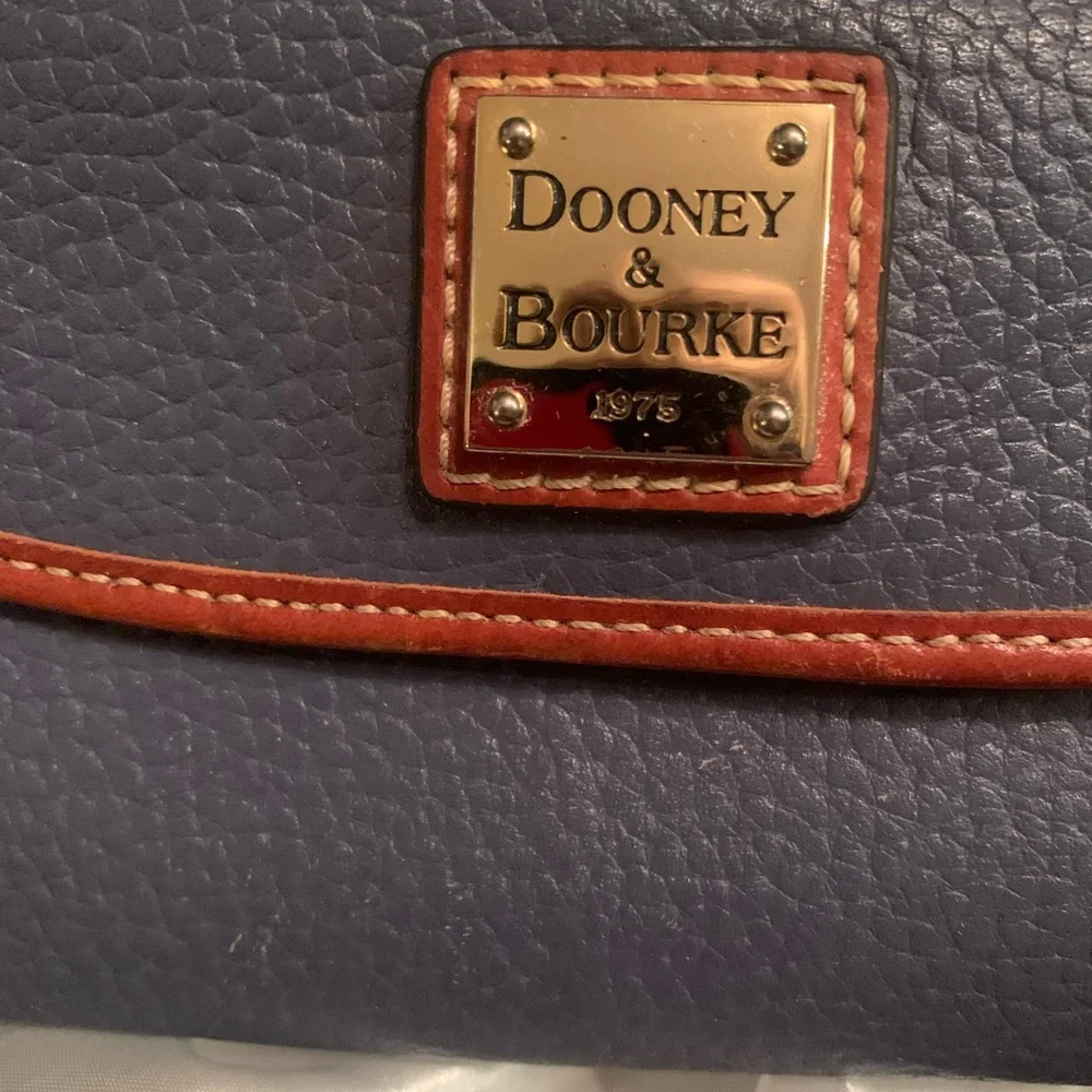 DOONEY & BOURKE AUTHENTIC SLATE BLUE WALLET - Picture 10 of 11
